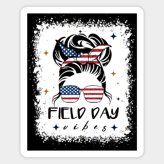 Field Day Vibes Magnet by MetalHoneyDesigns